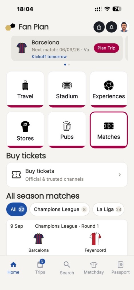 Tickets through trusted channels